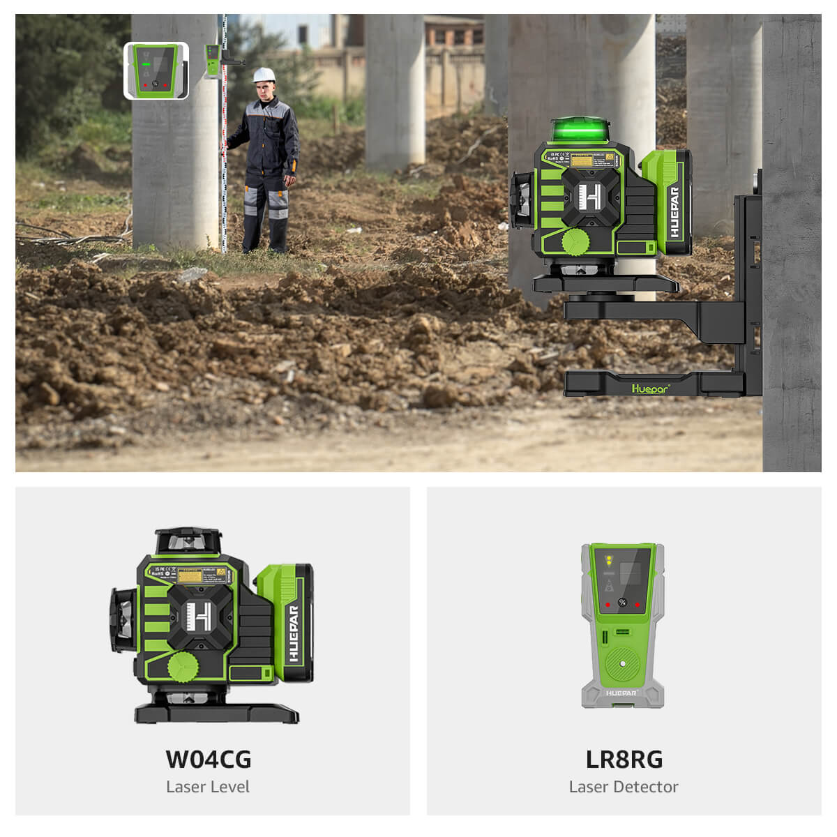 Huepar W04CG Kit de Inicio