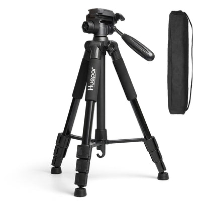 Huepar TPD14 - Láser autonivelant nivel de luz láser trípode ajustable 143cm