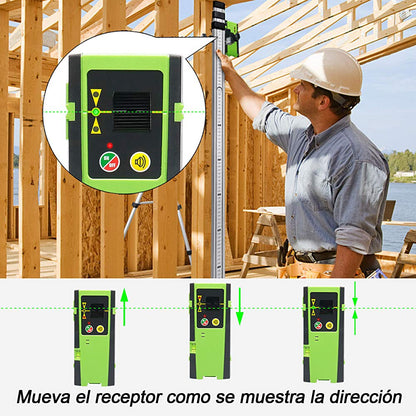 Huepar LR6RG - Detector láser para nivel láser de línea HUEPAR ES - Nivel láser