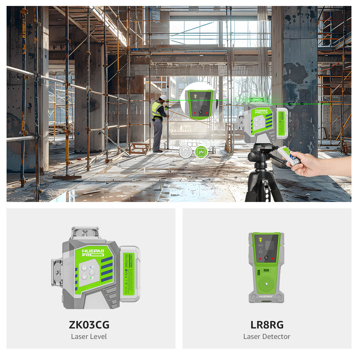 Huepar ZK03CG Kit de Inicio