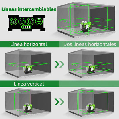 Huepar P04CG Nivel láser