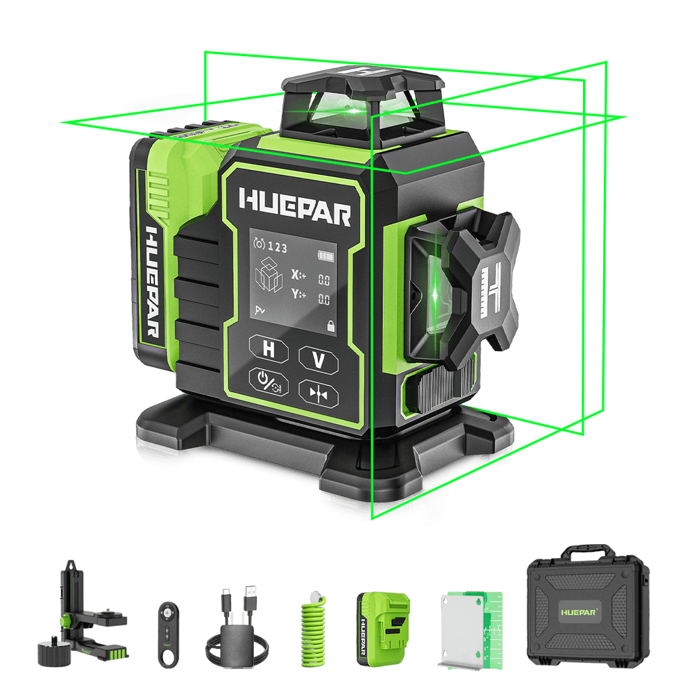 Huepar W03CG Nivel Láser